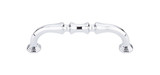 Top Knobs TK341PC Chareau Chalet Pull 3 3/4" (c-c) - Polished Chrome Top Knobs TK341PC Chareau Chalet Pull 3 3/4" (c-c) - Polished Chrome