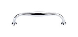 Top Knobs TK384PC Chareau Shrewsbury D-Pull 5 1/16" (c-c) - Polished Chrome Top Knobs TK384PC Chareau Shrewsbury D-Pull 5 1/16" (c-c) - Polished Chrome