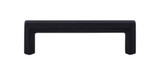 Top Knobs  TK793BLK Serene Lydia Door Pull 3 3/4" (c-c) - Flat Black