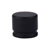 Top Knobs Sanctuary Oval 1 3/8" Length Oval Knob, Flat Black - TK61BLK