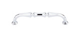 Top Knobs TK342PC Chareau Chalet Pull 5" (c-c) - Polished Chrome Top Knobs TK342PC Chareau Chalet Pull 5" (c-c) - Polished Chrome