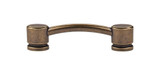 Top Knobs  TK63GBZ Sanctuary Oval Thin Pull 3 3/4" (c-c) - German Bronze