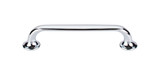 Top Knobs Oculus 5 1/16" Center to Center Bar Pull, Polished Chrome - TK594PC