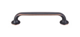 Top Knobs Oculus 5 1/16" Center to Center Bar Pull, Umbrio - TK594UM
