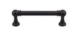 Top Knobs TK802BLK Serene Kara Door Pull 3 3/4" (c-c) - Flat Black