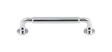 Top Knobs TK823PC Serene Lily Door Pull 5 1/16" (c-c) - Polished Chrome Top Knobs TK823PC Serene Lily Door Pull 5 1/16" (c-c) - Polished Chrome