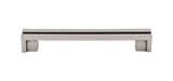 Top Knobs TK56PTA Sanctuary Flat Rail Pull 5" (c-c) - Pewter Antique Top Knobs TK56PTA Sanctuary Flat Rail Pull 5" (c-c) - Pewter Antique