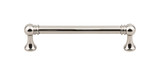 Top Knobs Kara 5 1/16" Center to Center Bar Pull, Polished Nickel - TK803PN
