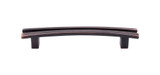 Top Knobs TK86TB Sanctuary Flared Pull 5" (c-c) - Tuscan Bronze Top Knobs TK86TB Sanctuary Flared Pull 5" (c-c) - Tuscan Bronze