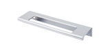 Top Knobs TK521PC Mercer Europa Cut Out Tab Pull 5" (c-c) - Polished Chrome Top Knobs TK521PC Mercer Europa Cut Out Tab Pull 5" (c-c) - Polished Chrome