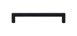 Top Knobs  TK795BLK Serene Lydia Door Pull 6 5/16" (c-c) - Flat Black