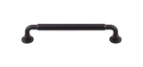 Top Knobs TK824BLK Serene Lily Door Pull 6 5/16" (c-c) - Flat Black Top Knobs TK824BLK Serene Lily Door Pull 6 5/16" (c-c) - Flat Black
