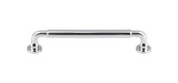 Top Knobs TK824PC Serene Lily Door Pull 6 5/16" (c-c) - Polished Chrome Top Knobs TK824PC Serene Lily Door Pull 6 5/16" (c-c) - Polished Chrome
