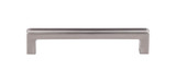 Top Knobs Podium 5 1/16" Center to Center Bar Pull, Brushed Satin Nickel - TK673BSN