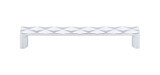 Top Knobs TK563PC Mercer Quilted Pull 6 5/16" (c-c) - Polished Chrome Top Knobs TK563PC Mercer Quilted Pull 6 5/16" (c-c) - Polished Chrome