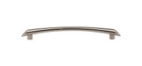 Top Knobs  TK785PN Barrington Edgewater Door Pull 7 9/16" (c-c) - Polished Nickel