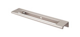 Top Knobs Europa Cut Out 6" Center to Center Finger Pull, Brushed Satin Nickel - TK522BSN