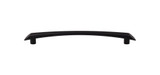 Top Knobs Edgewater 9" Center to Center Bar Pull, Flat Black - TK786BLK