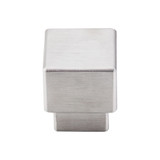 Top Knobs Sanctuary II Tapered 1" Length Square Knob, Stainless Steel - TK32SS