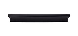Top Knobs Glacier 6" Center to Center Finger Pull, Flat Black - TK555BLK