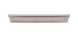 Top Knobs Glacier 6" Center to Center Finger Pull, Brushed Satin Nickel - TK555BSN