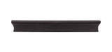 Top Knobs Glacier 6" Center to Center Finger Pull, Sable - TK555SAB