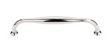 Top Knobs TK383PN Chareau Shrewsbury D-Pull 7 1/2" (c-c) - Polished Nickel Top Knobs TK383PN Chareau Shrewsbury D-Pull 7 1/2" (c-c) - Polished Nickel