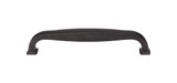 Top Knobs Contour 8" Center to Center Appliance Pull, Sable - TK727SAB