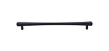 Top Knobs Juliet 12" Center to Center Bar Pull, Flat Black - TK817BLK