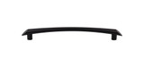 Top Knobs Edgewater 12" Center to Center Appliance Pull, Flat Black - TK788BLK