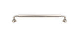 Top Knobs TK828PN Serene Lily Appliance Door Pull 12" (c-c) - Polished Nickel