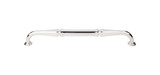 Top Knobs Chalet 12" Center to Center Appliance Pull, Polished Nickel - TK346PN