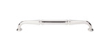 Top Knobs TK347PN Chareau Chalet Appliance Pull 18" (c-c) - Polished Nickel