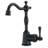 Gerber D150557BS Opulence Single Handle Bar Prep Faucet 1.75gpm - Satin Black