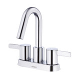 Gerber D301130 Amalfi Two Handle Centerset Lavatory Faucet 1.2gpm - Chrome
