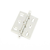 Schaub 1111B-PN Ball Tip Mortise Hinge - Polished Nickel