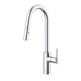 Gerber Parma Pullout Spray Kitchen Faucet with SnapBack Technology - Chrome - D454058