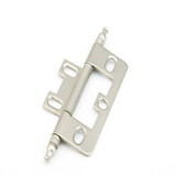 Schaub Minaret Tip Non-Mortise Hinge - Satin Nickel - 1100M-15