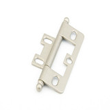Schaub Ball Tip Non-Mortise Hinge - Distressed Nickel - 1100B-DN