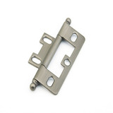 Schaub Ball Tip Non-Mortise Hinge - Antique Nickel - 1100B-AN
