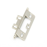 Schaub Ball Tip Non-Mortise Hinge - Satin Nickel - 1100B-15