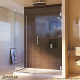 DreamLine  SHEN-24295340-01 Unidoor Plus 29-1/2 in. W x 34-3/8 in. D x 72 in. H Hinged Shower Enclosure, Chrome Hardware