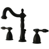 Kingston Brass Two Handle Widespread Lavatory Faucet with Pop-Up Drain Drain - Oil Rubbed Bronze - KB1975TAL