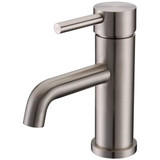 Vanity Art VA10119-BN Single Handle Bathroom Faucet with Drain Assembly - Brushed Nickel