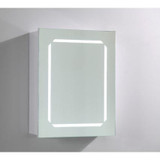 Vanity Art VA31 Bathroom Medicine Cabinet with LED Lights on Mirror Doors 20" W x 25" H