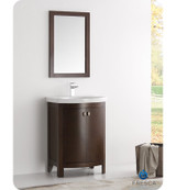 FVN2301AC-CMB Fresca Greenwich 24" Antique Coffee Traditional Bathroom Vanity