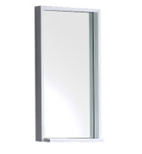 FMR8118WH Fresca Allier 16" white Mirror with Shelf