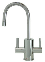 Mountain Plumbing MT1841-NL-SC "The Little Gourmet" Instant Hot & Cold Water Faucet - Satin Chrome