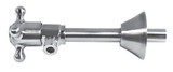 Mountain Plumbing Cross Handle Angle Sweat Valve - Polished Brass - MT416X-NL/PVD