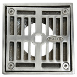 Mountain Plumbing 4" Square Solid Nickel Bronze Plated Drain Grid - Brushed Nickel - MT506-GRID/BRN